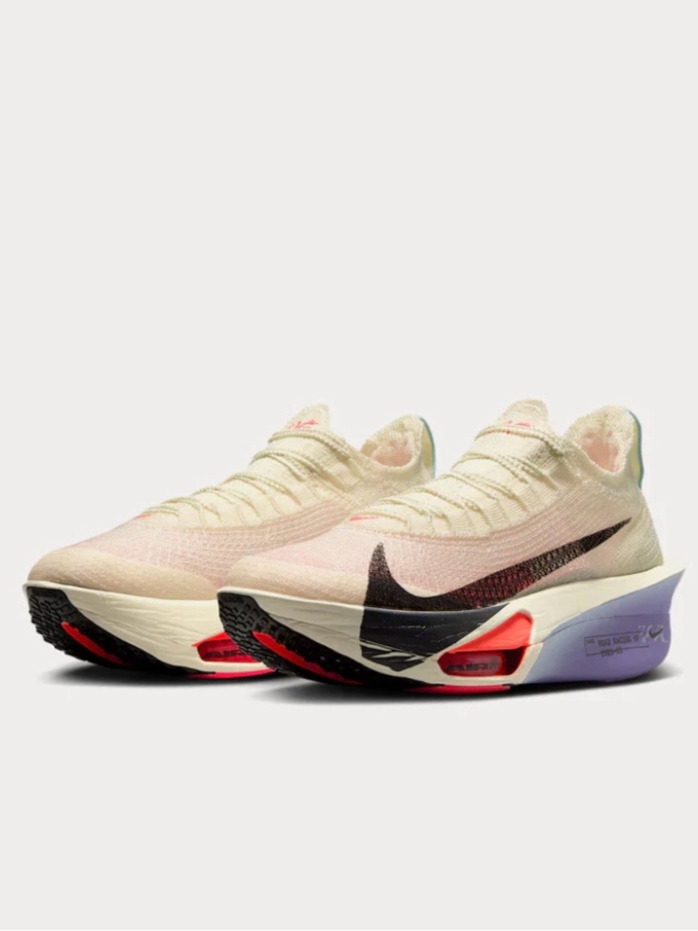 Nike Air Zoom Alphafly Next % 3 Coconut Milk  Sz 7.5  NWT